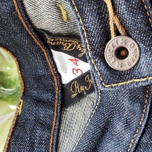 Lucky Brand Jeans like new darkwash straight leg 34X32